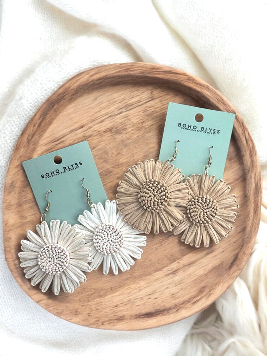 Raffia Flowers