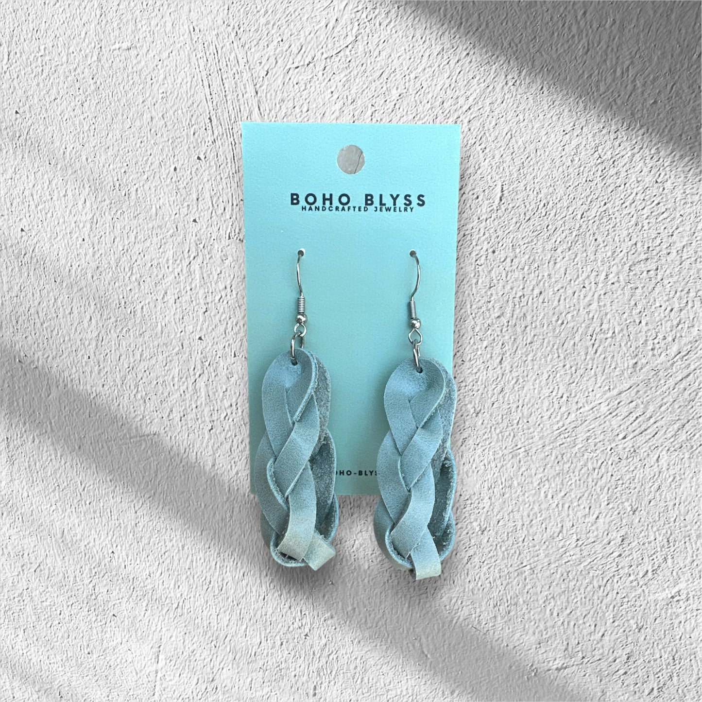 Braided Blue Loops