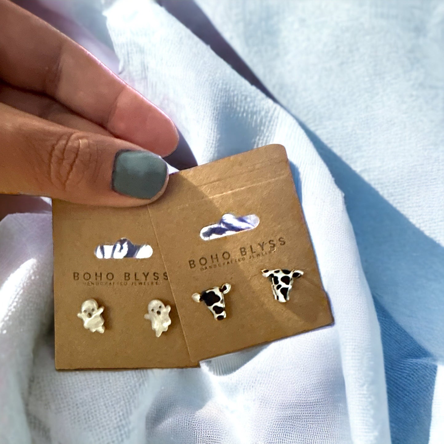 Boo and Moo Studs