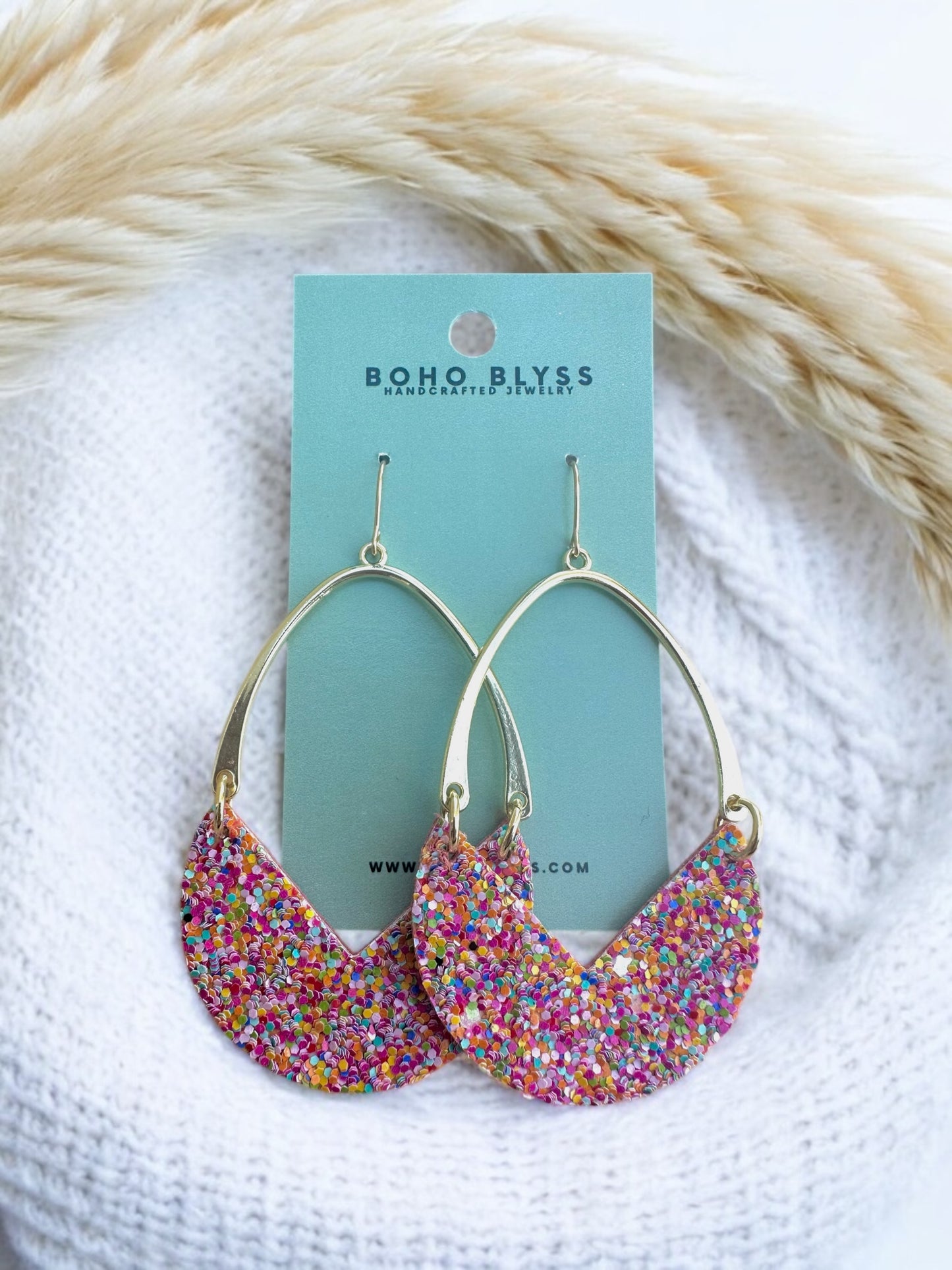 Summer Confetti Hoops