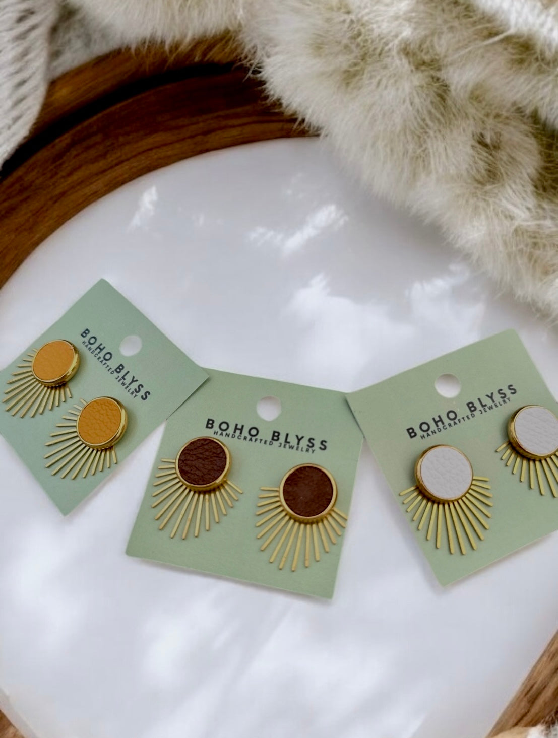 Ray of Sunshine Studs