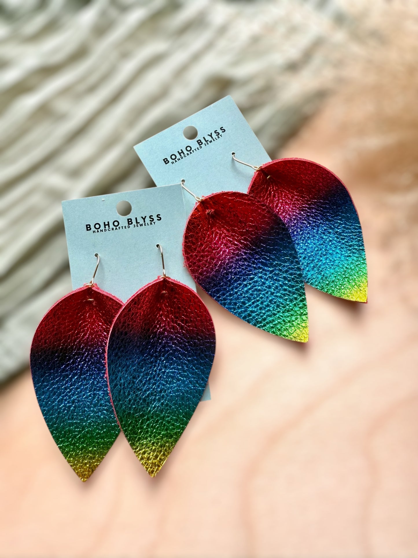 Metallic Rainbow Petals