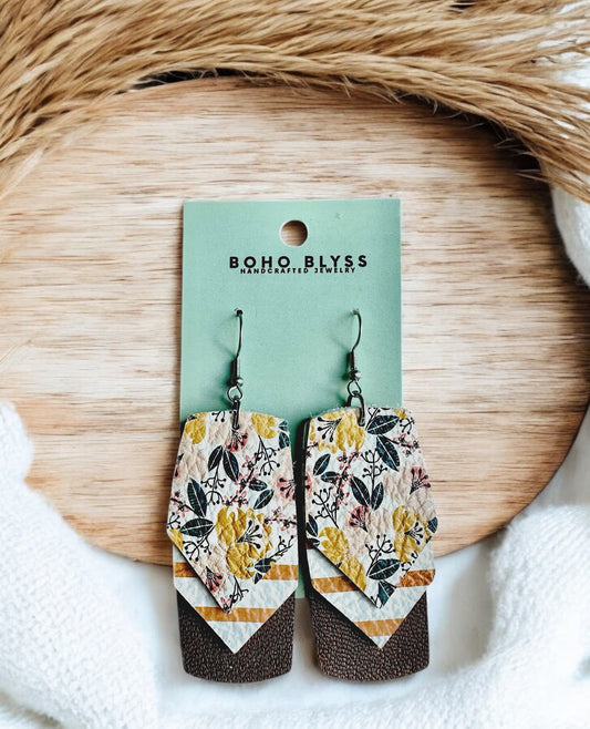 Floral & Striped Stacked Bars