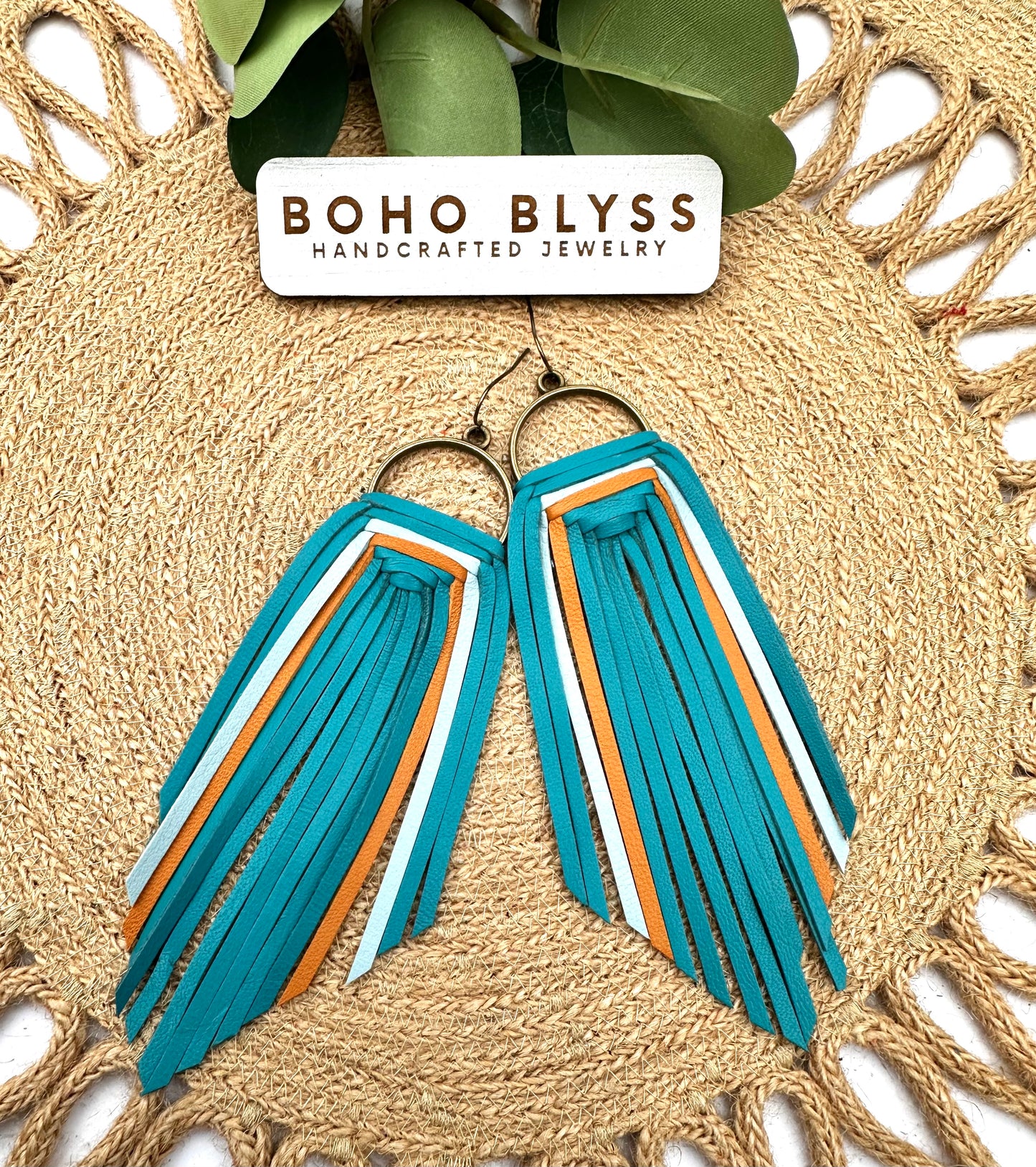 Retro Stripe Wrapped Fringe