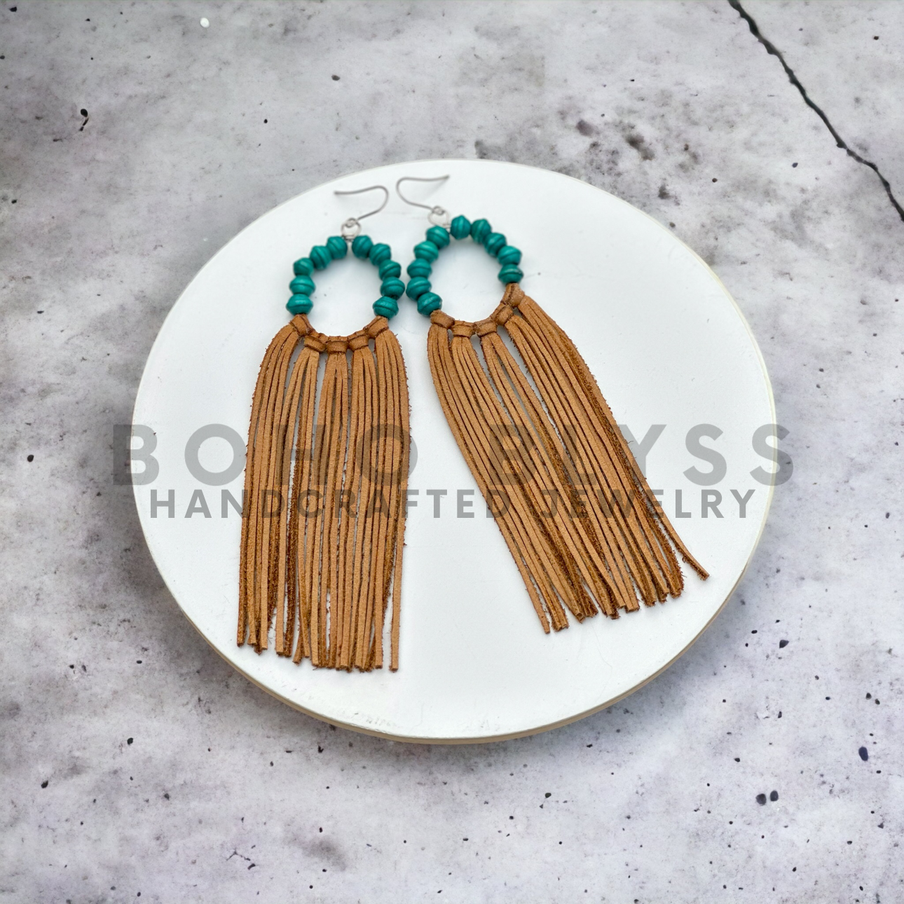 Beaded Hoop Fringe
