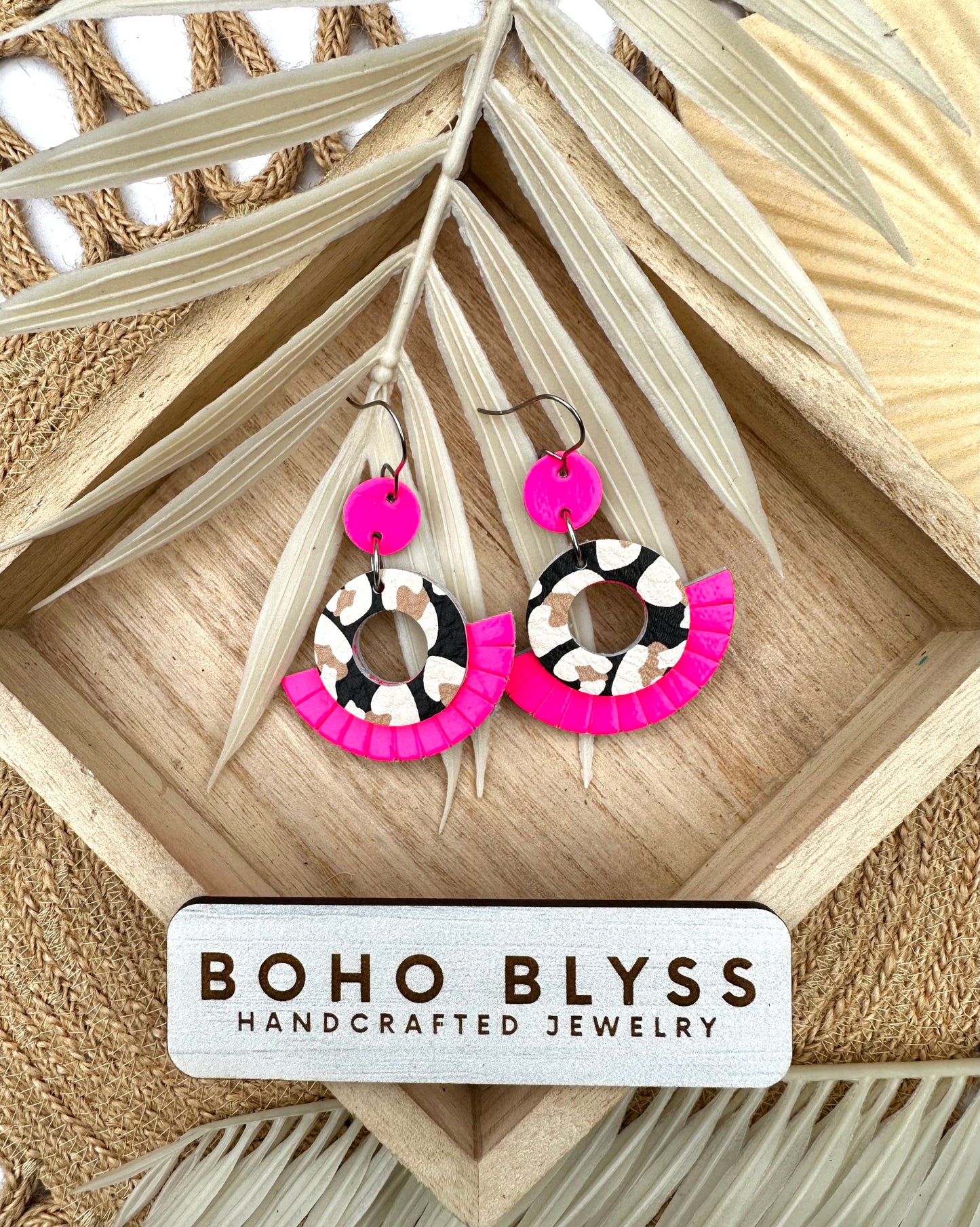 Neon Leopard Fans