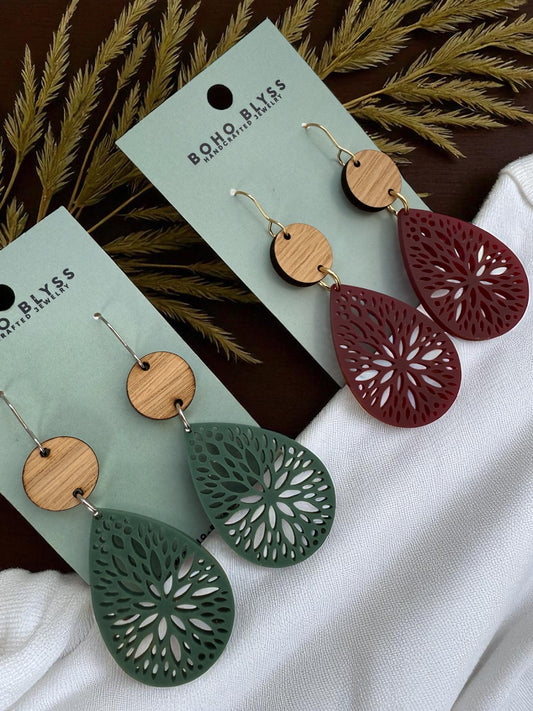 Medallion Teardrops