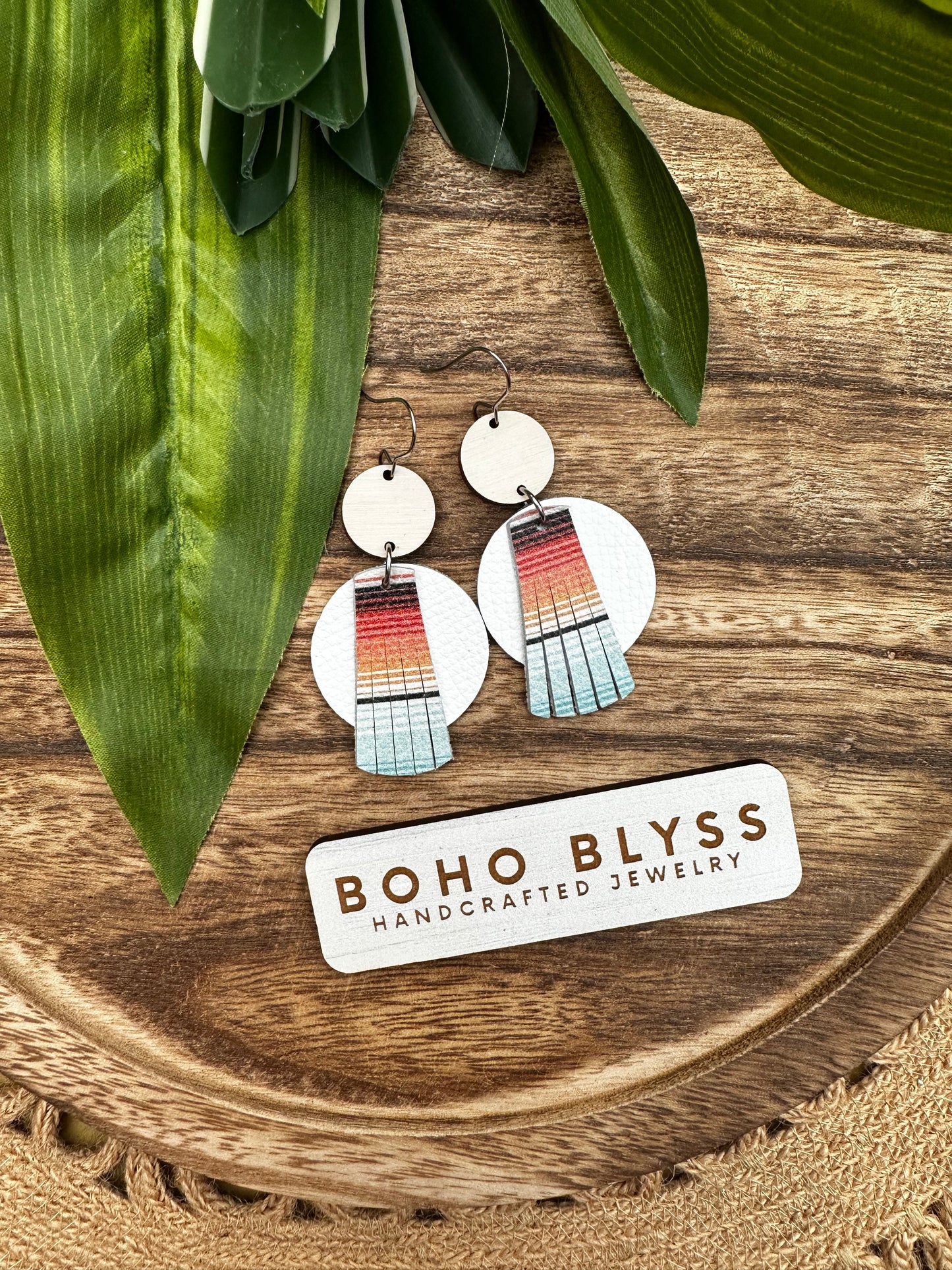 Serape Sunset Circles