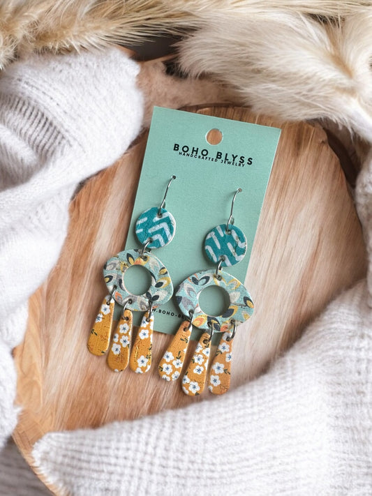 Funky & Fun Floral Dangles