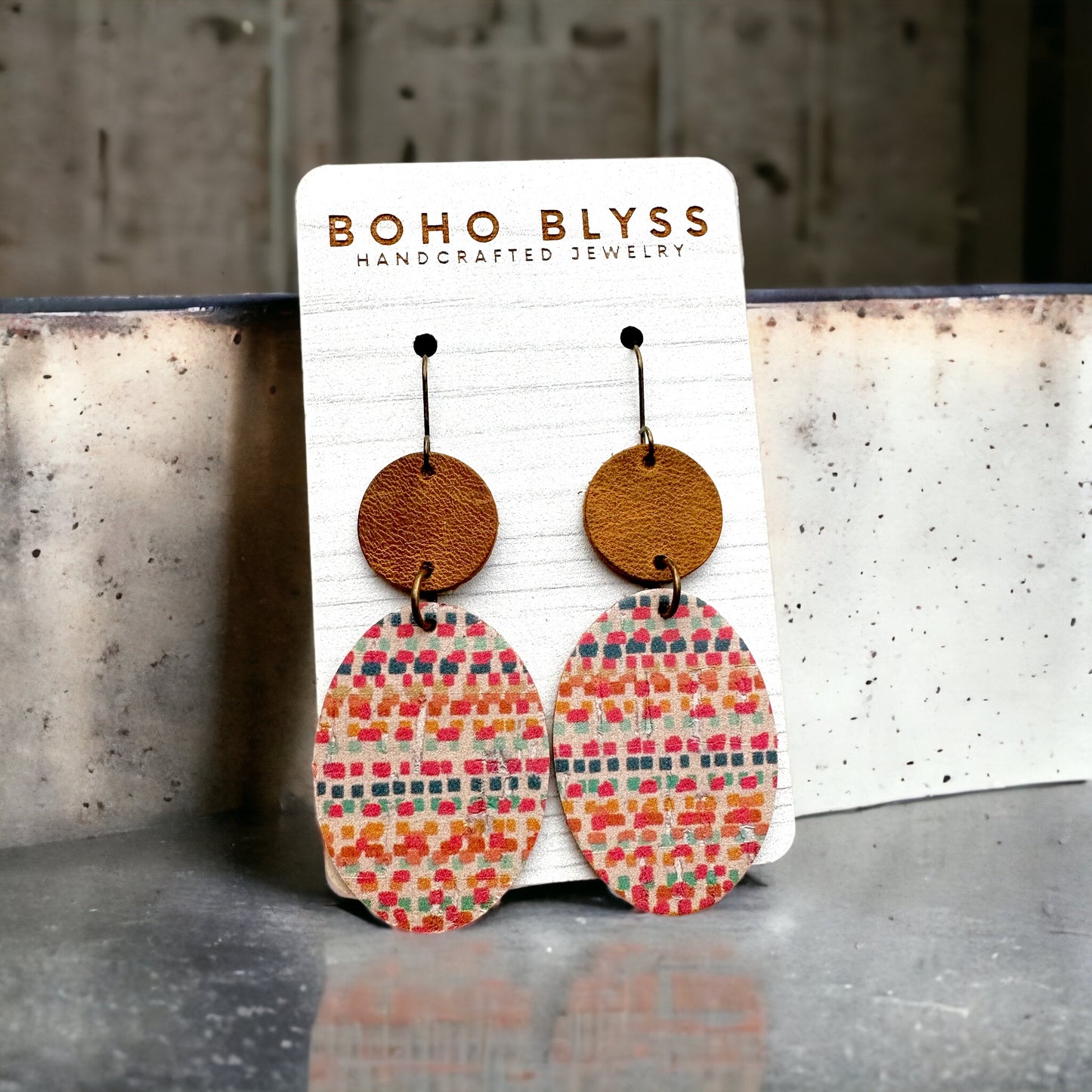 Colorful Aztec Ovals