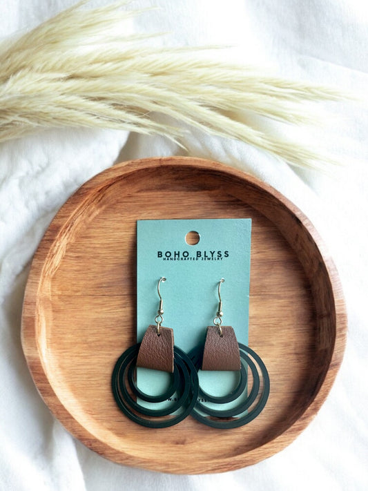 Everyday Black Hoops