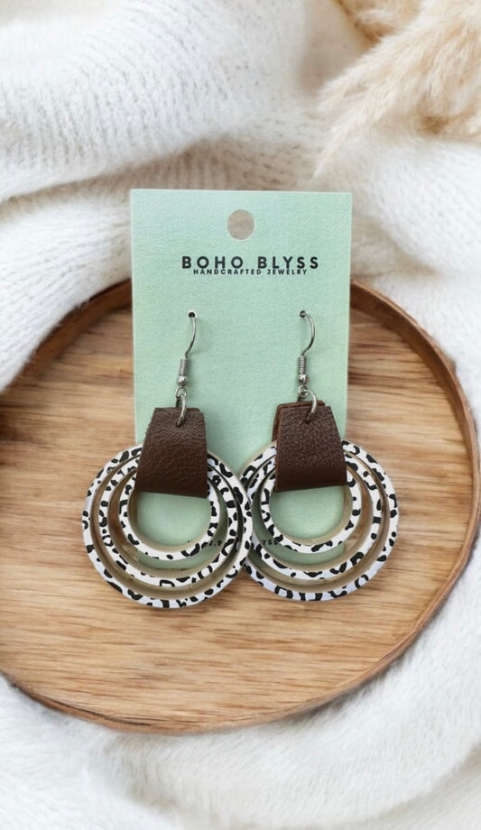 Leopard Lady Hoops