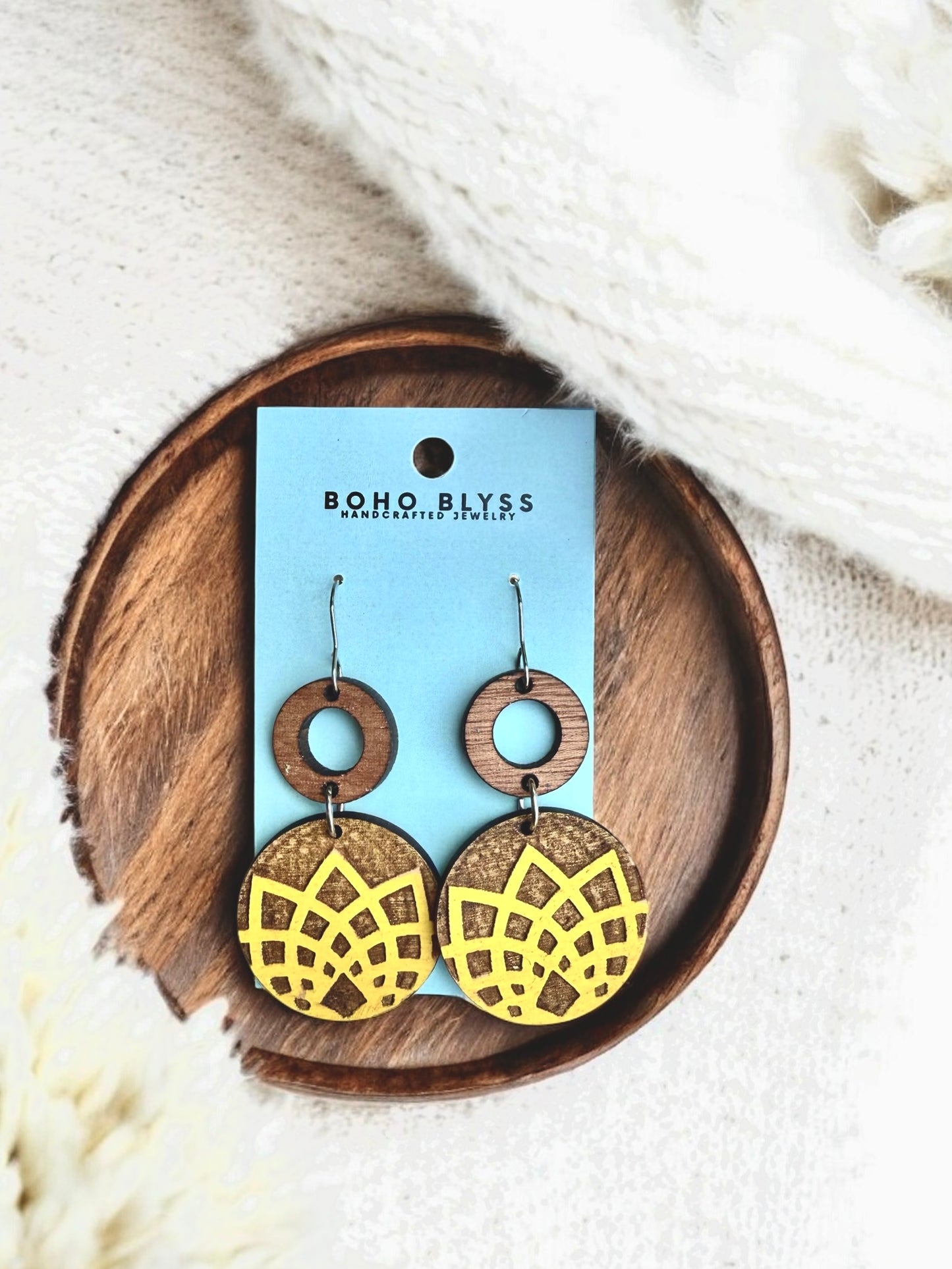 Kaleidoscope Wooden Circles