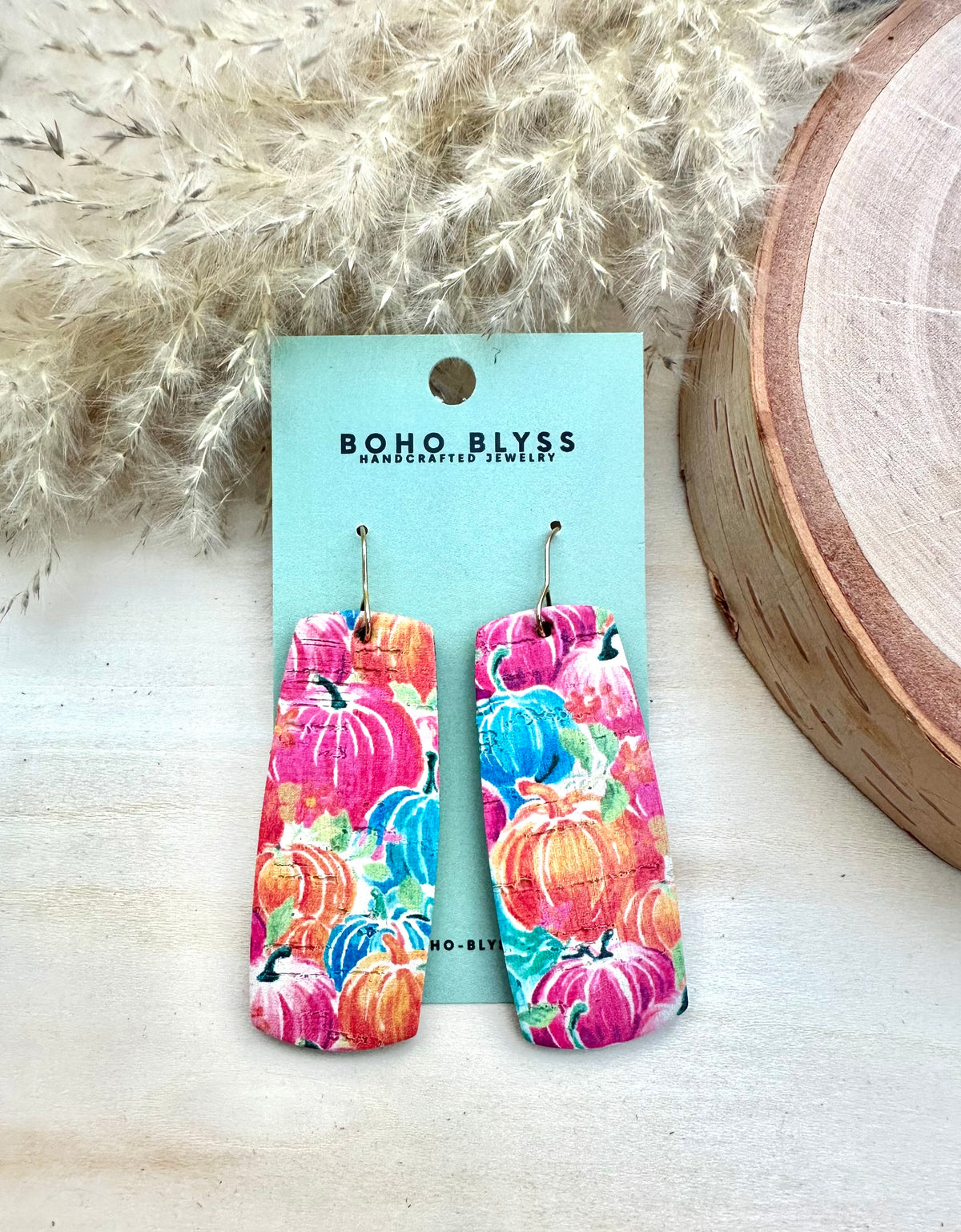 Bright Floral Pumpkin Bars