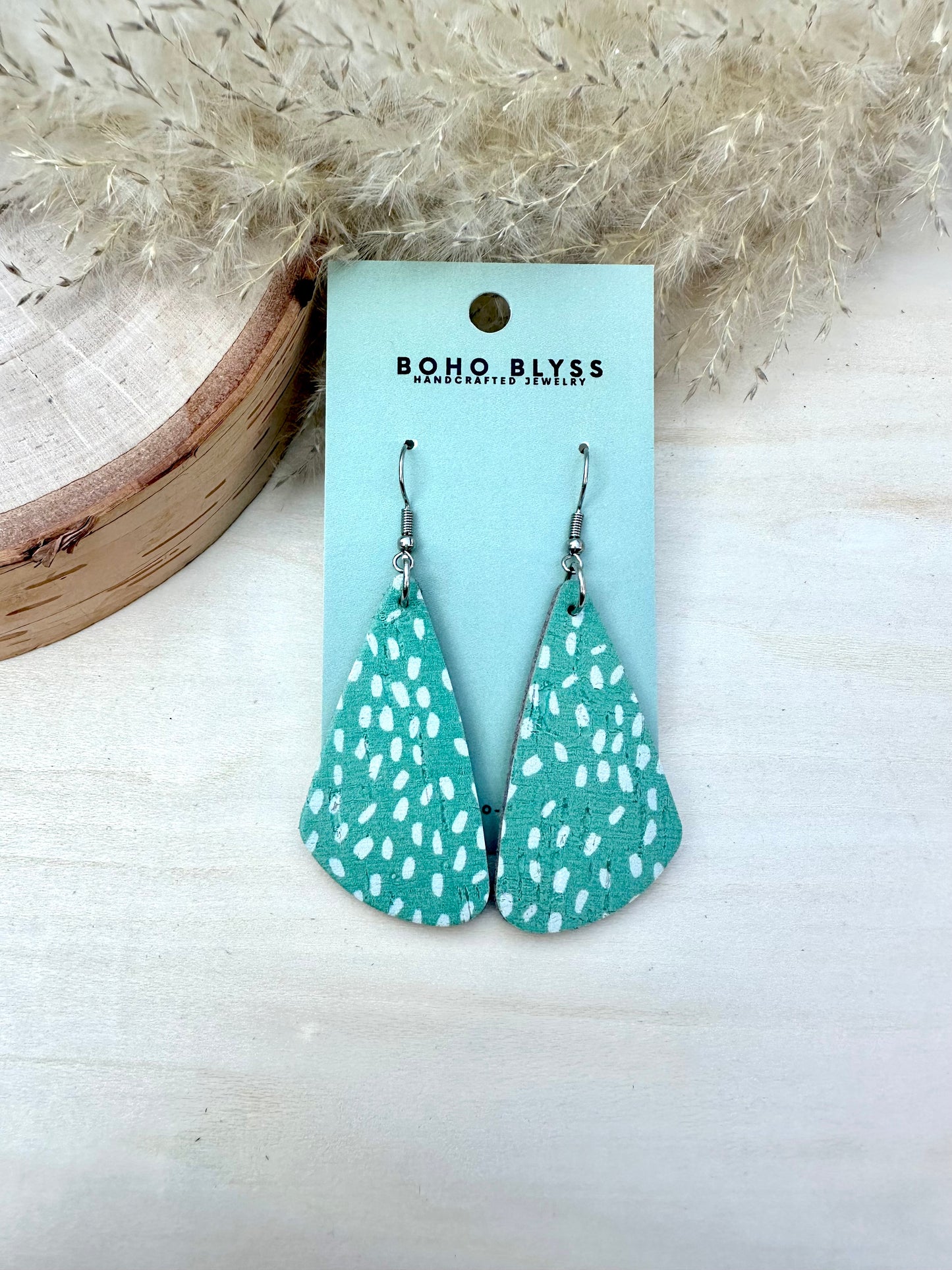Teal spotted Wedges