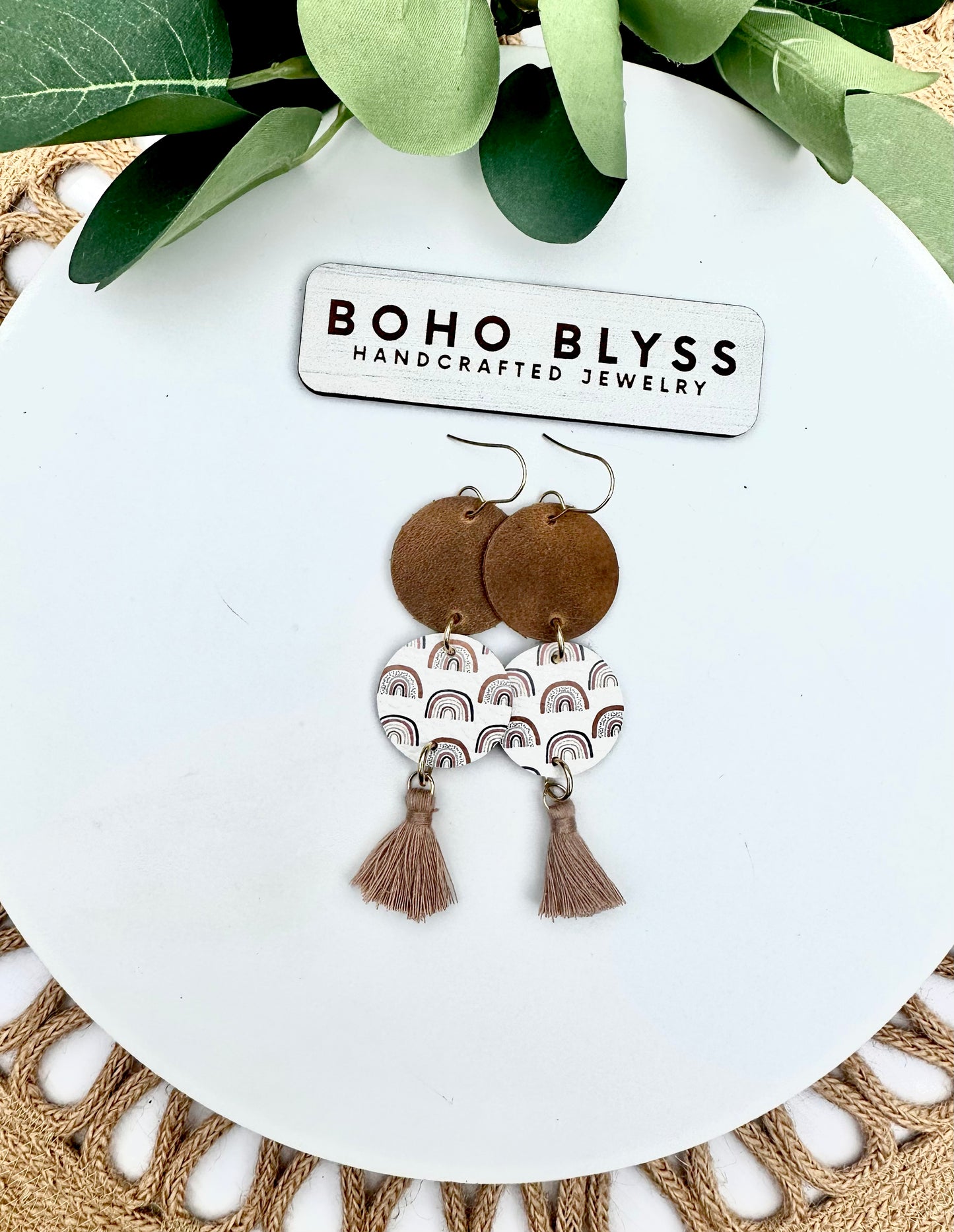 Boho Rainbow Tassels