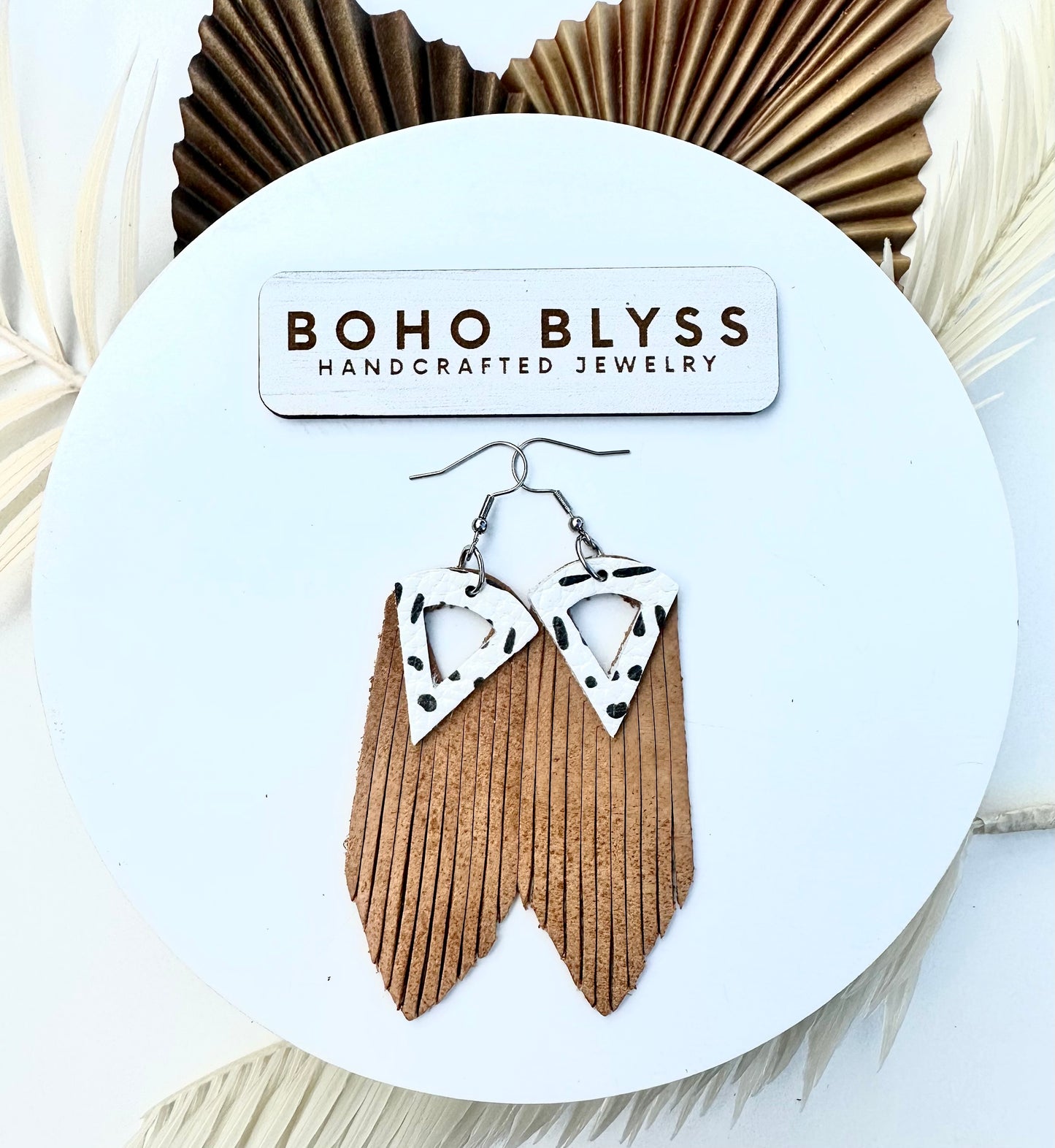 Mud cloth and camel fringe