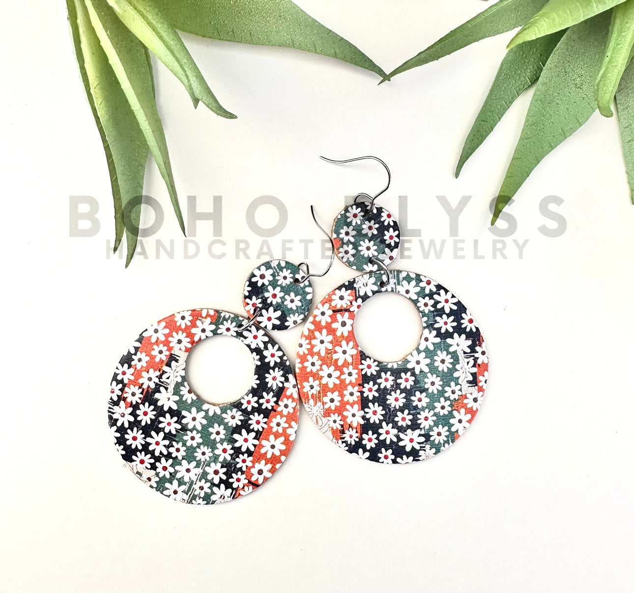 Ditzy daisy peekaboo circles