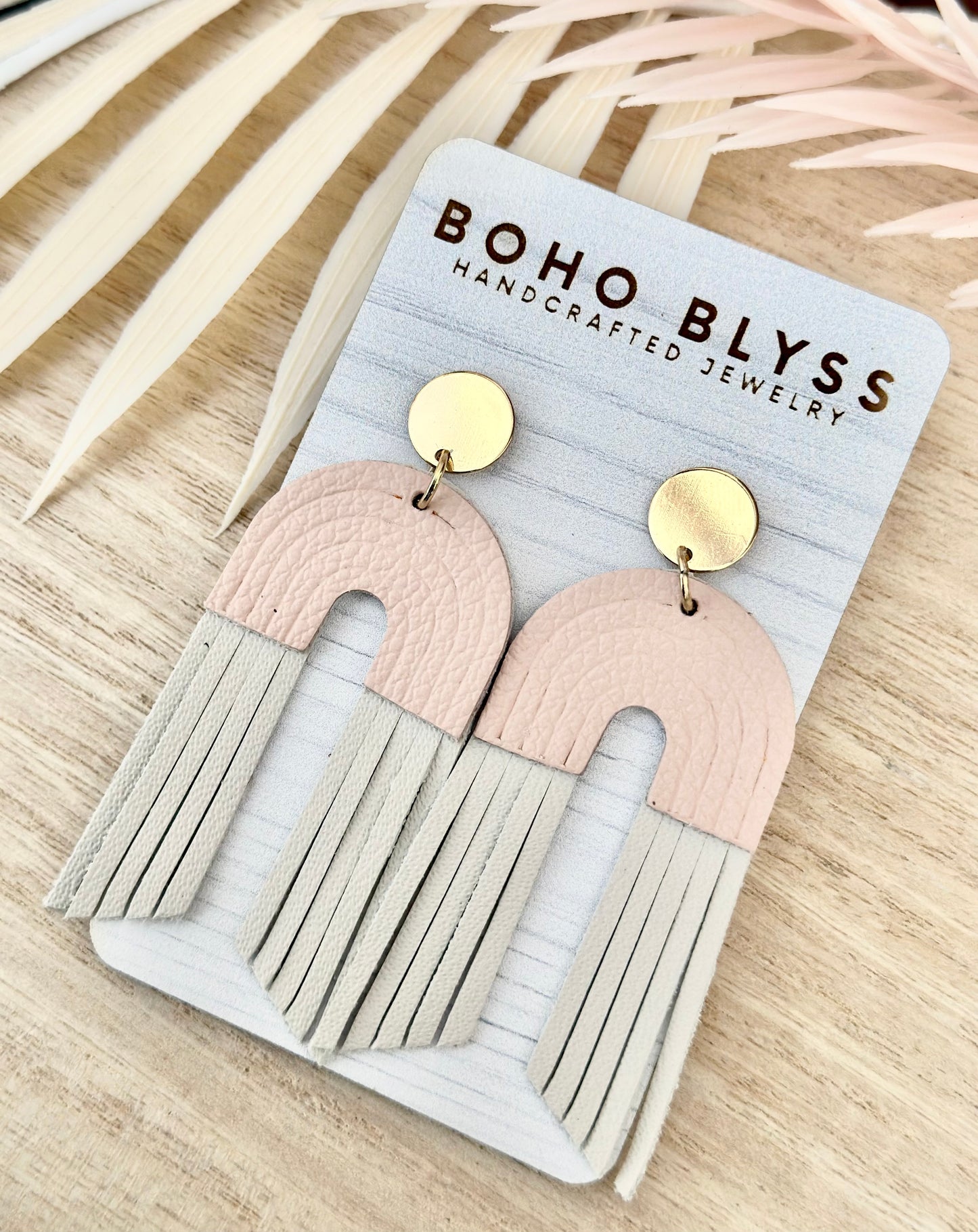 Pastel pink rainbows