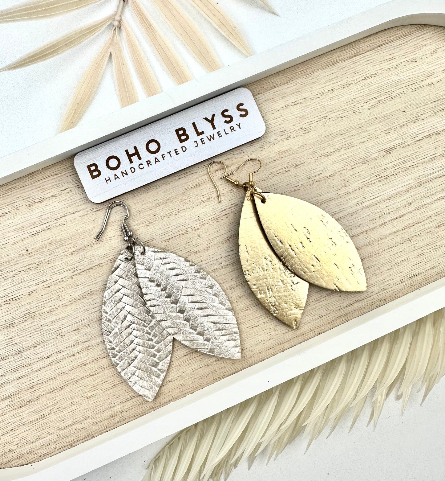 Metallic leaves