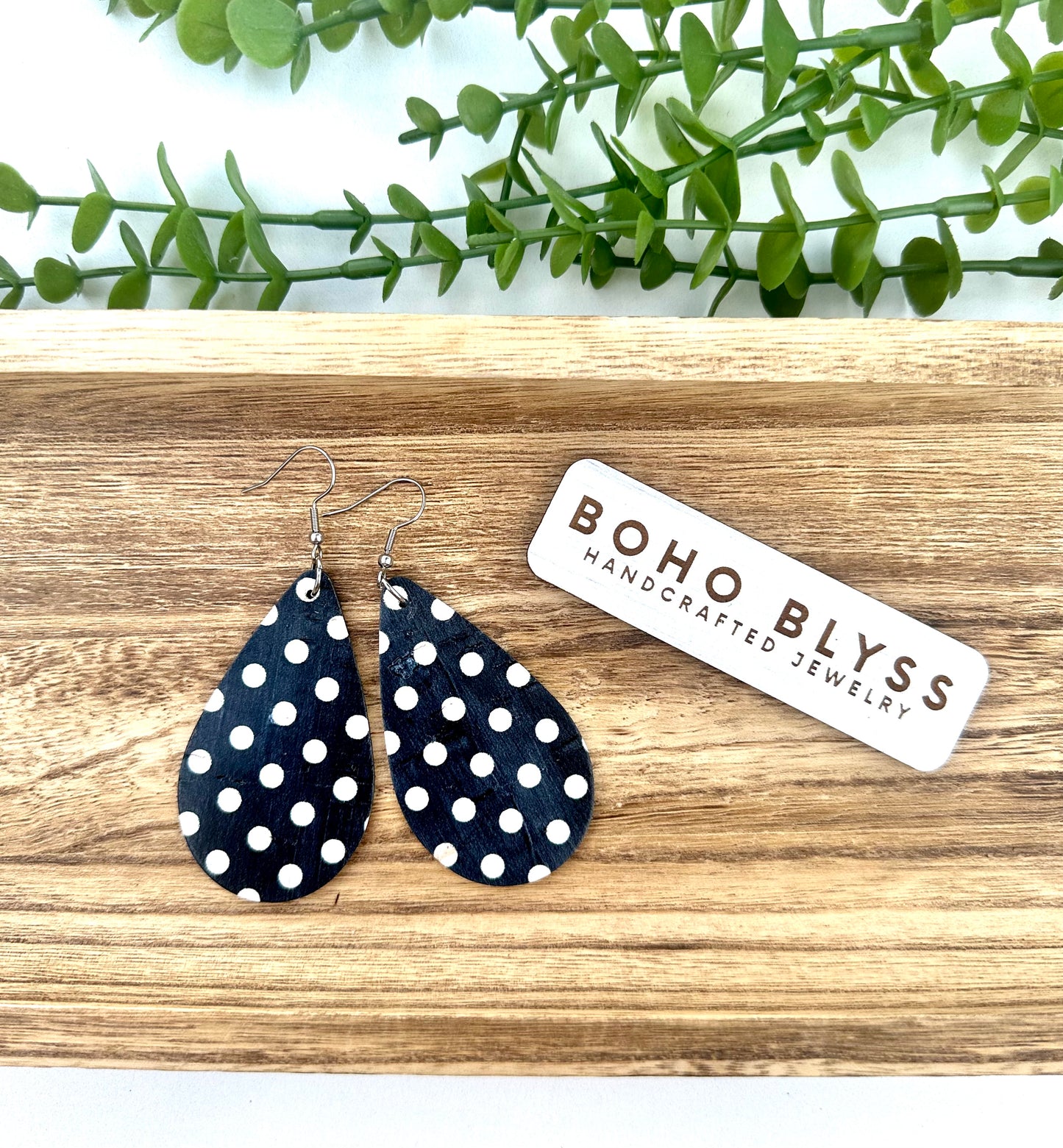 Polka dot teardrops