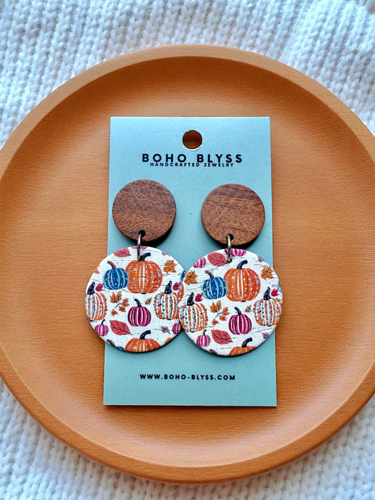 Petite Pumpkin Circles