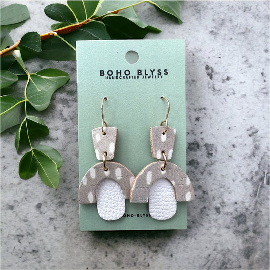 Gray & White Mini Arches