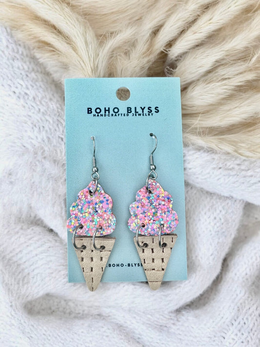 Glitter & Glam Ice Cream Cones