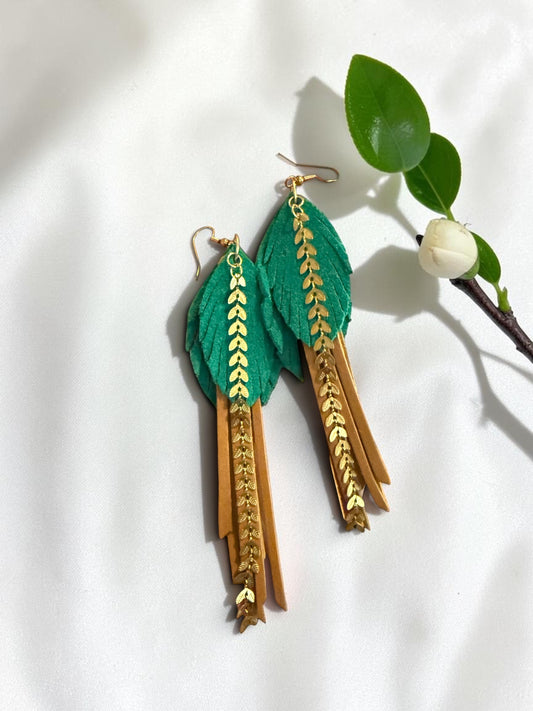Green Goddess Feathers