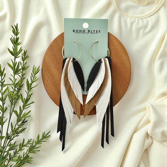 Neutral Fiery Feathers