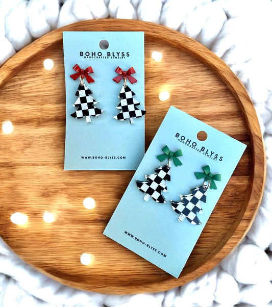 Checkered Mini Trees