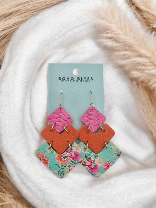 Beach Floral Trio