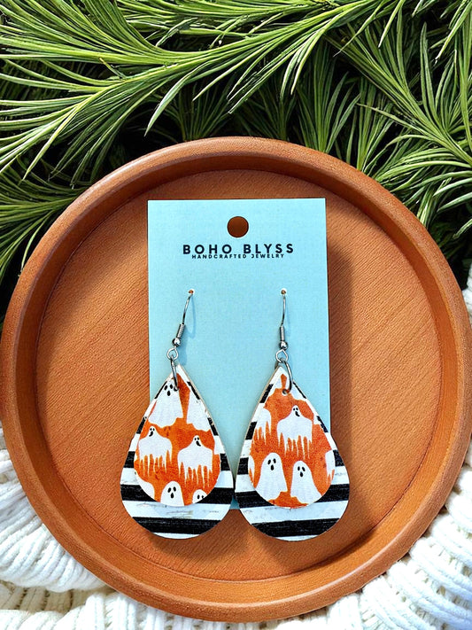 Ghosts & Stripes Teardrops