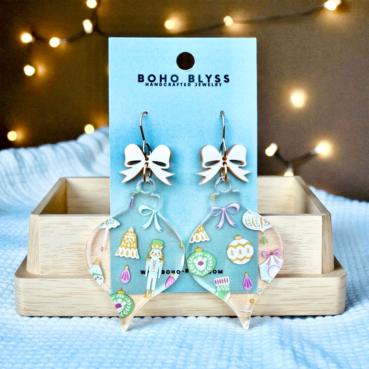 Classy & Clear Christmas Ornaments