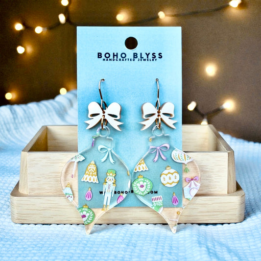 Classy & Clear Christmas Ornaments