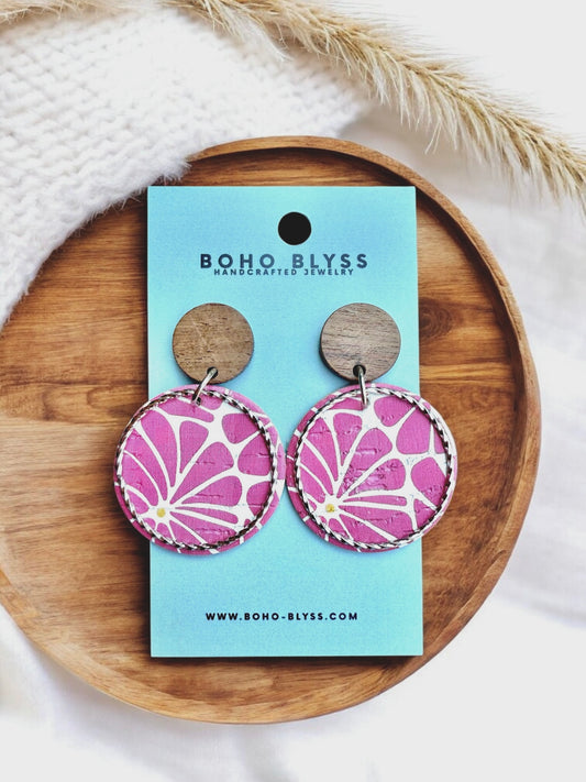 Pink & Pretty Floral Circles