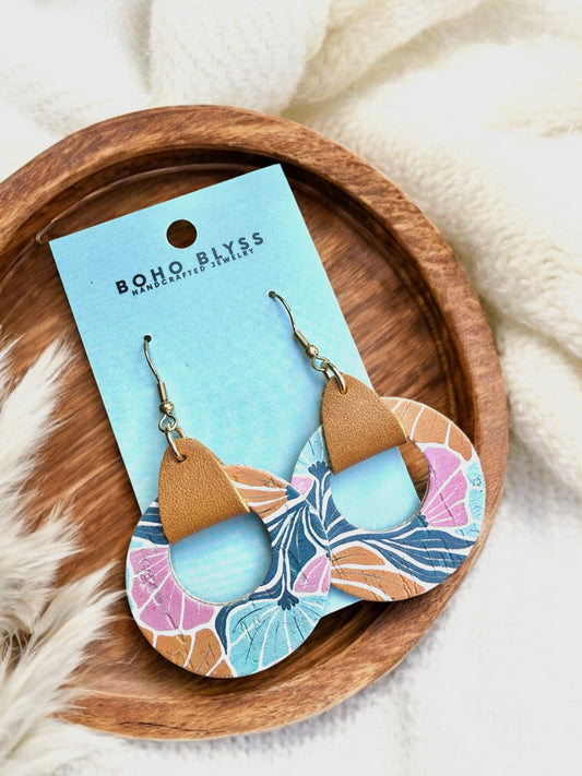 Flirty Floral Hoops