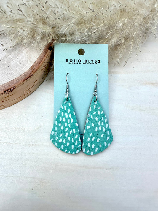 Teal spotted Wedges